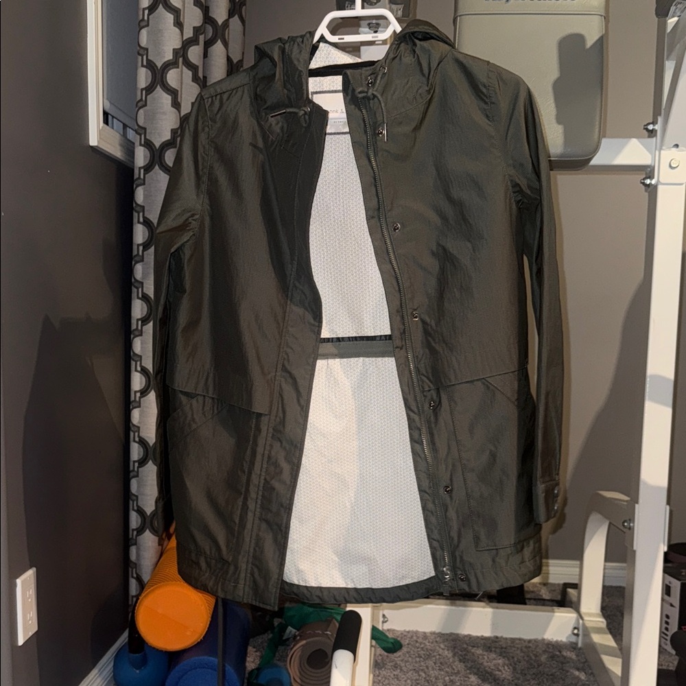 Women’s  Green Hooded Jacket